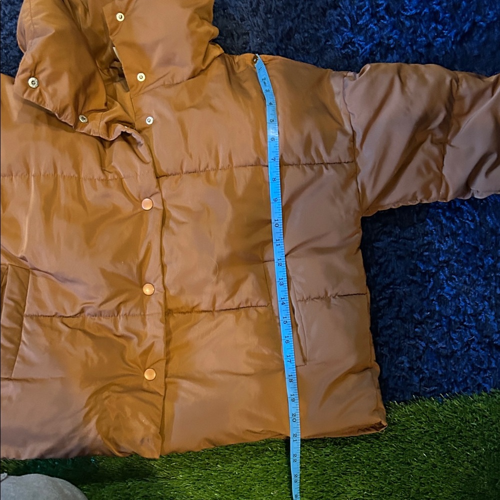 Free People Rust Puffer Jacket - Picture 7 of 8